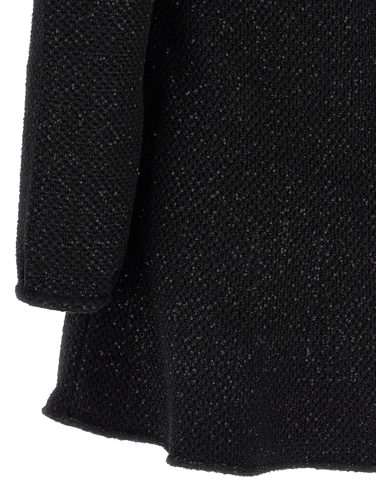 'Black Sequin Knit Mini' dress 4