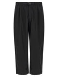 Black taffeta pants