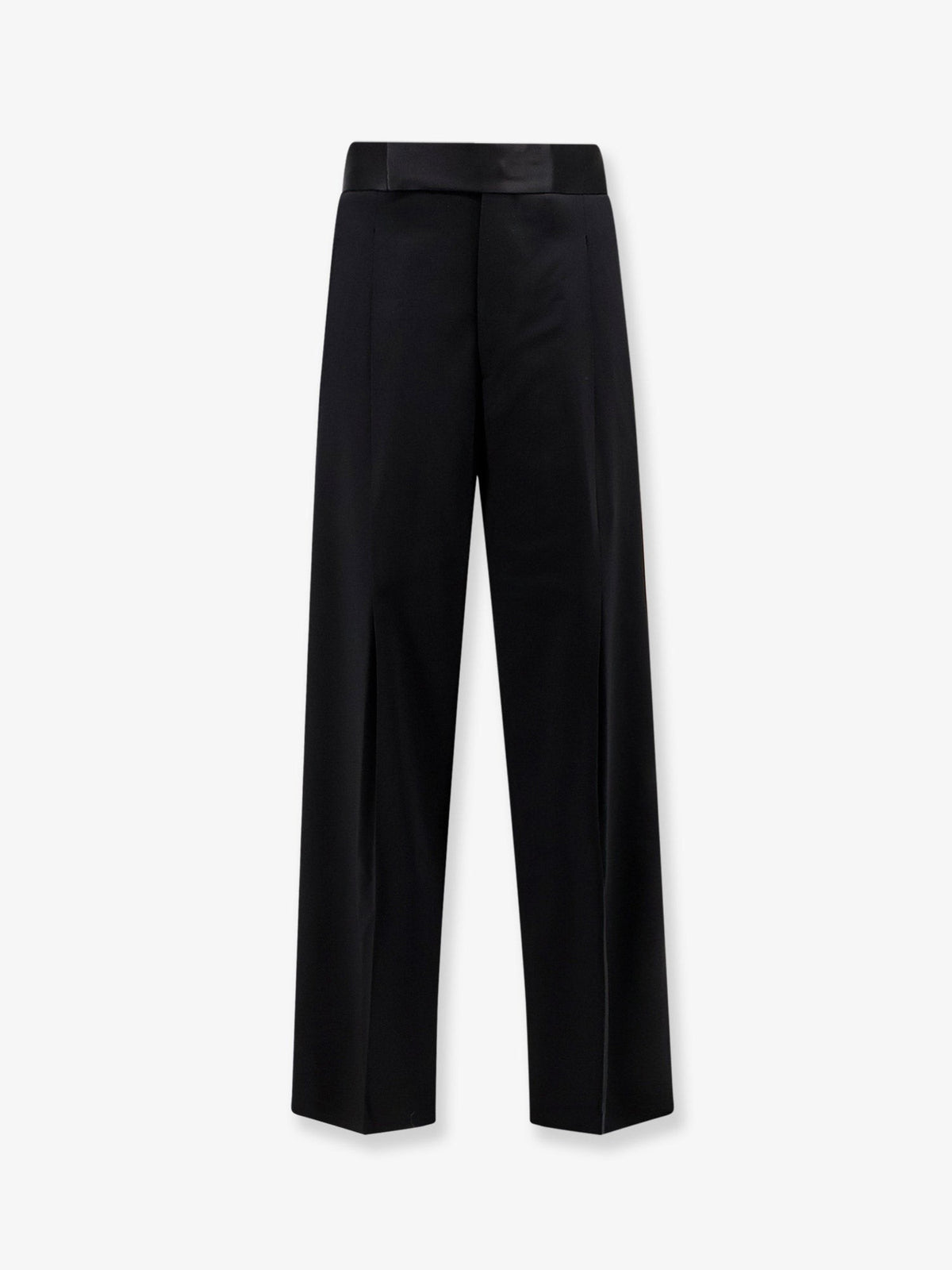 Black Tailored wool trousers