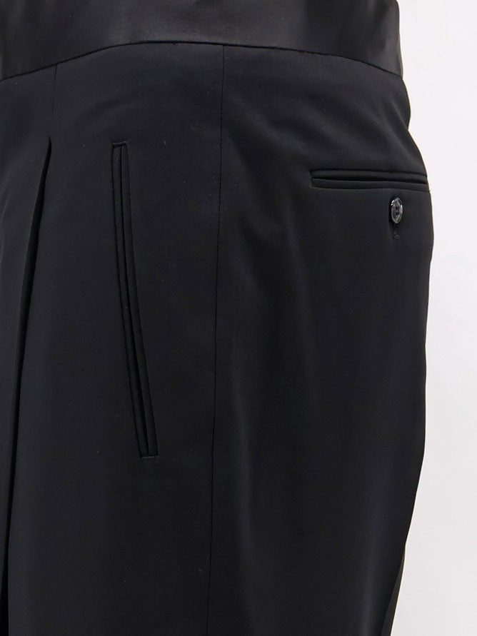 Black Tailored wool trousers 3