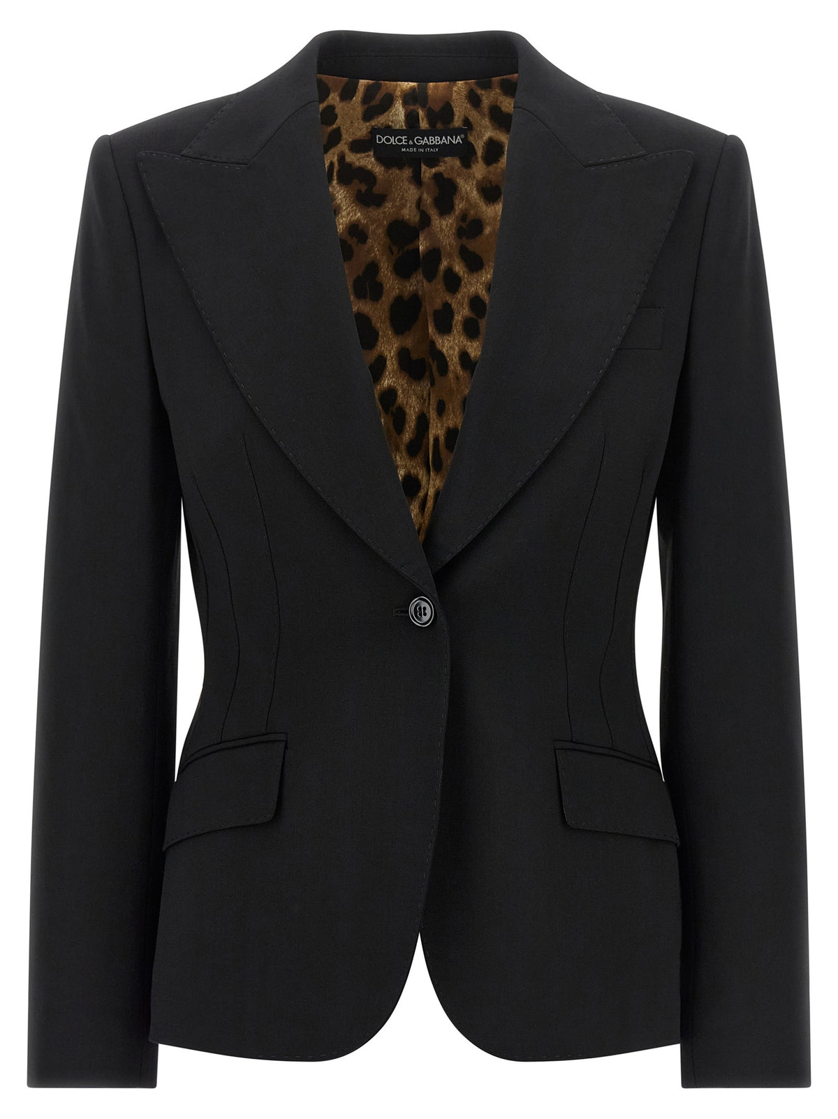 Black 'Turlington' blazer