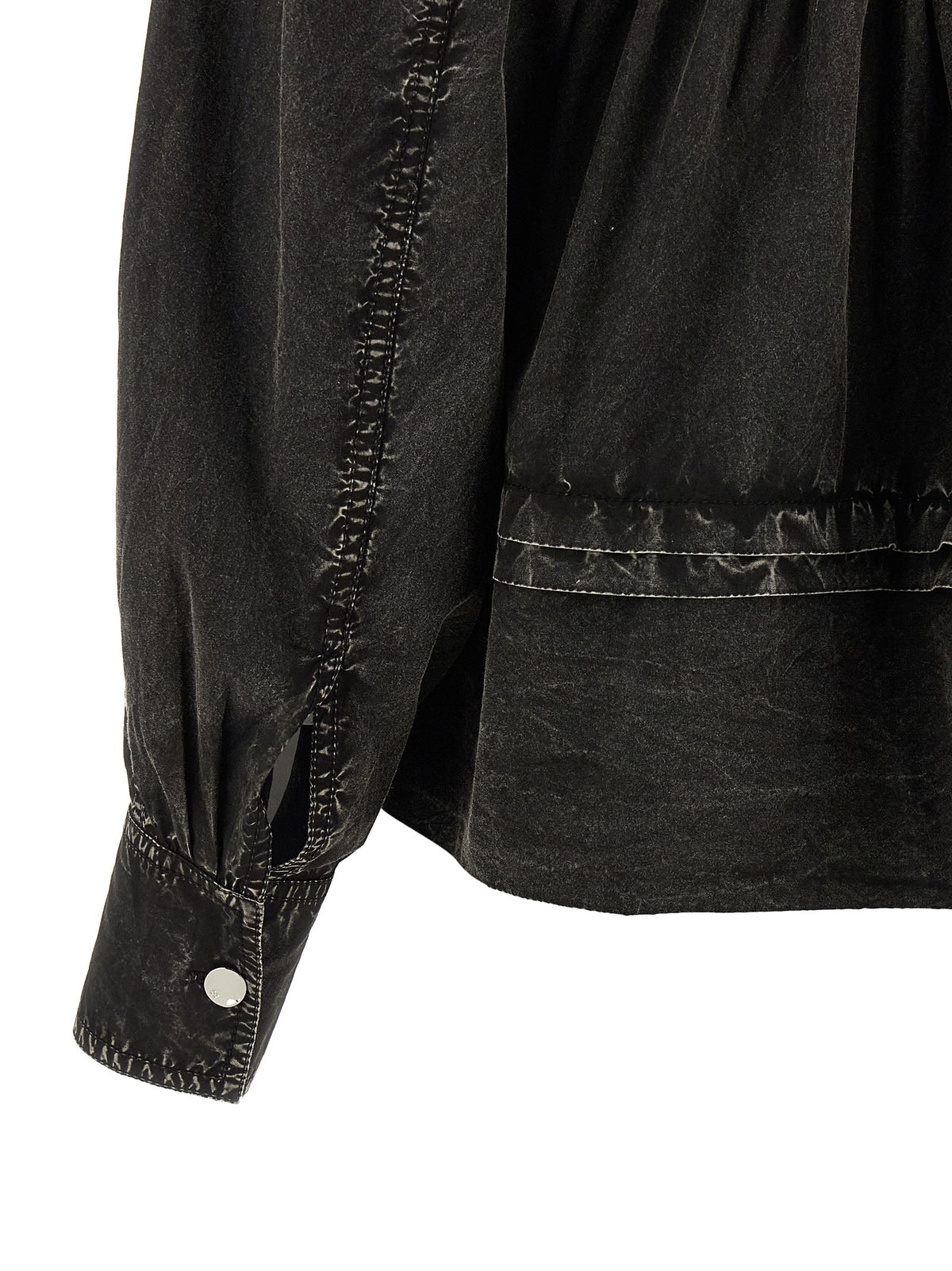 'Black Washed Frill' blouse 4