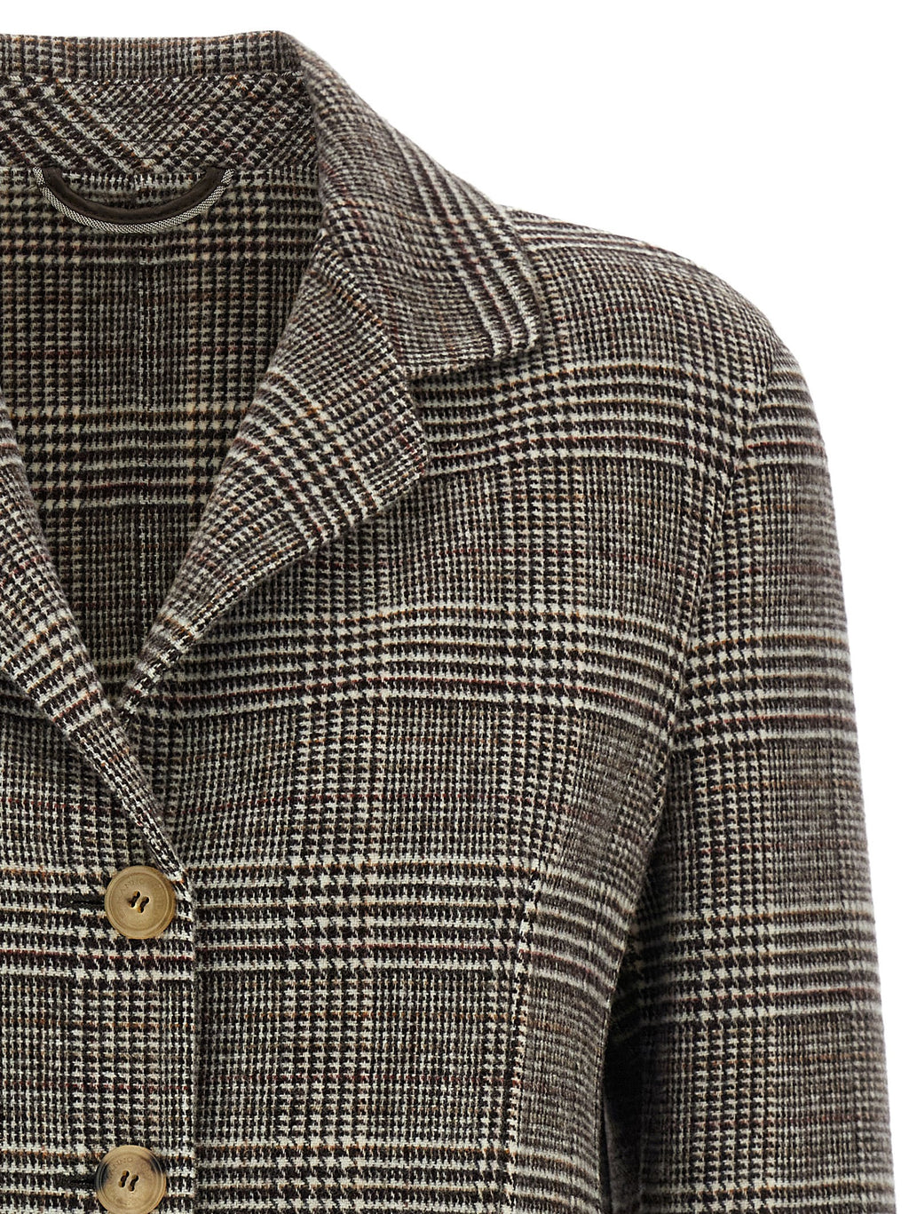 Blazer cropped Check 3