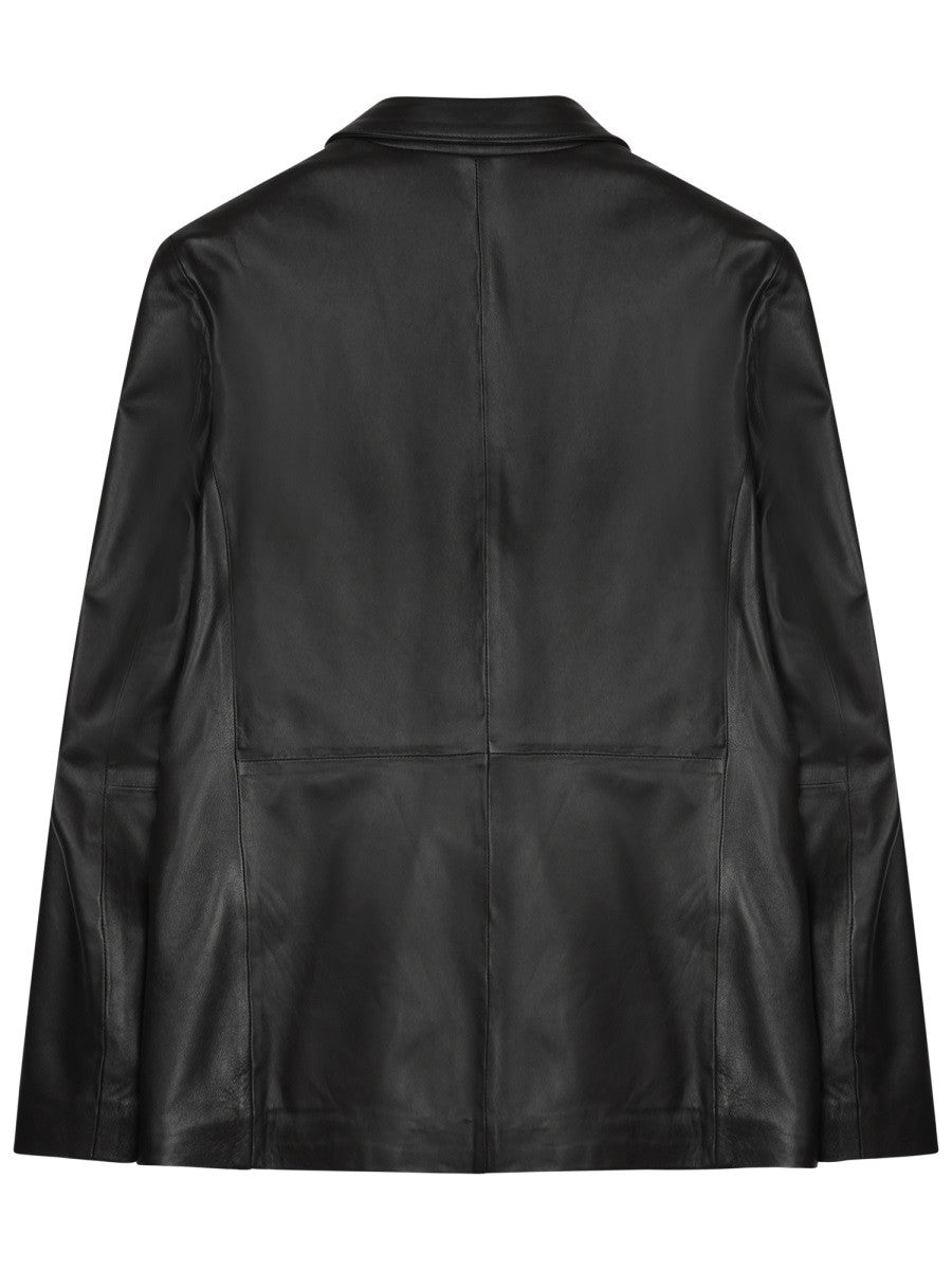 BLAZER DOPPIOPETTO "ARIELLE" IN PELLE 2