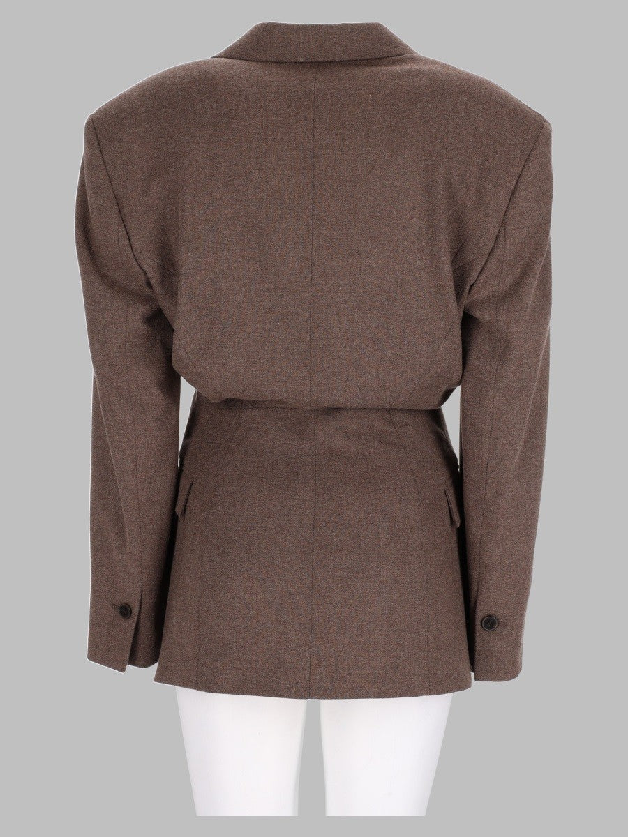 Blazer Sagomato in Flanella 2