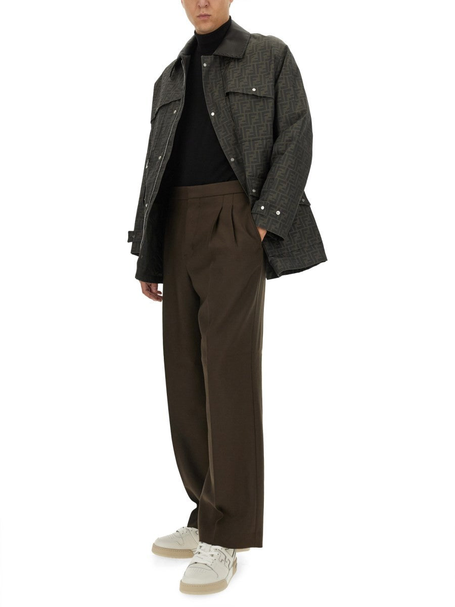 BLOUSON IN JACQUARD "FF" 2