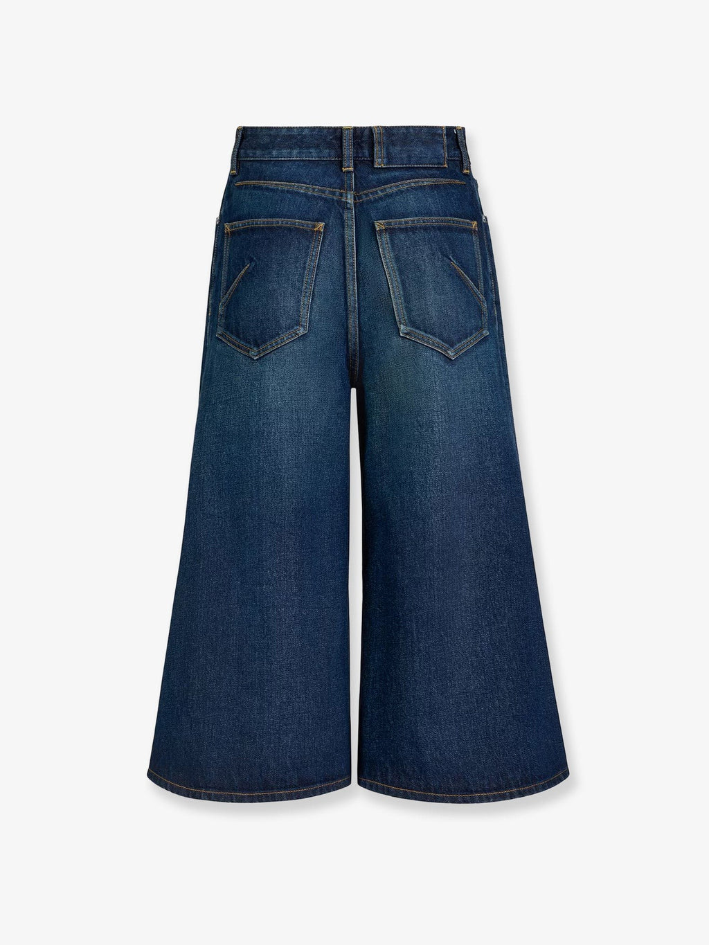 Blue denim Bermuda shorts 2