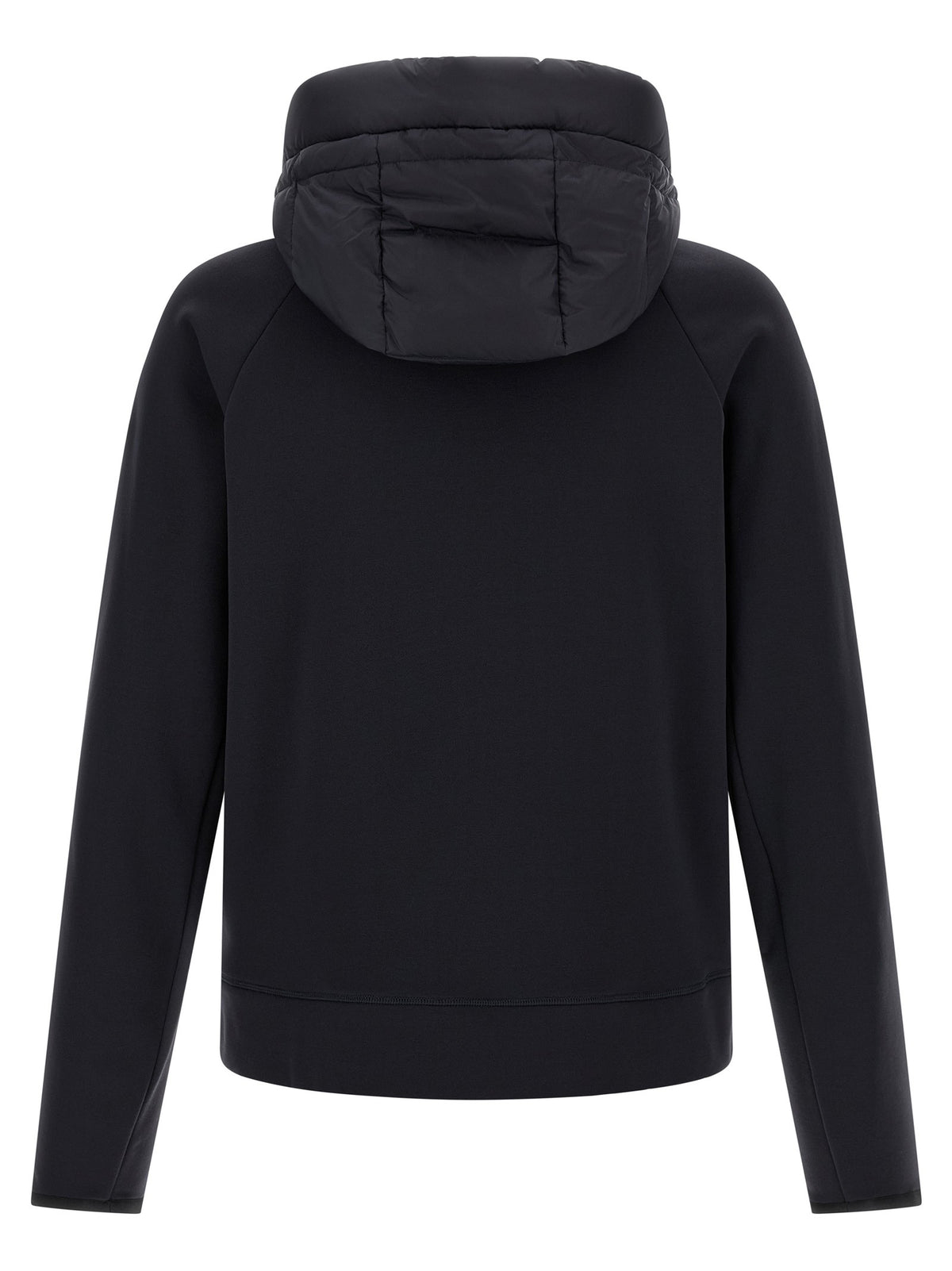 Blue padded hoodie 2
