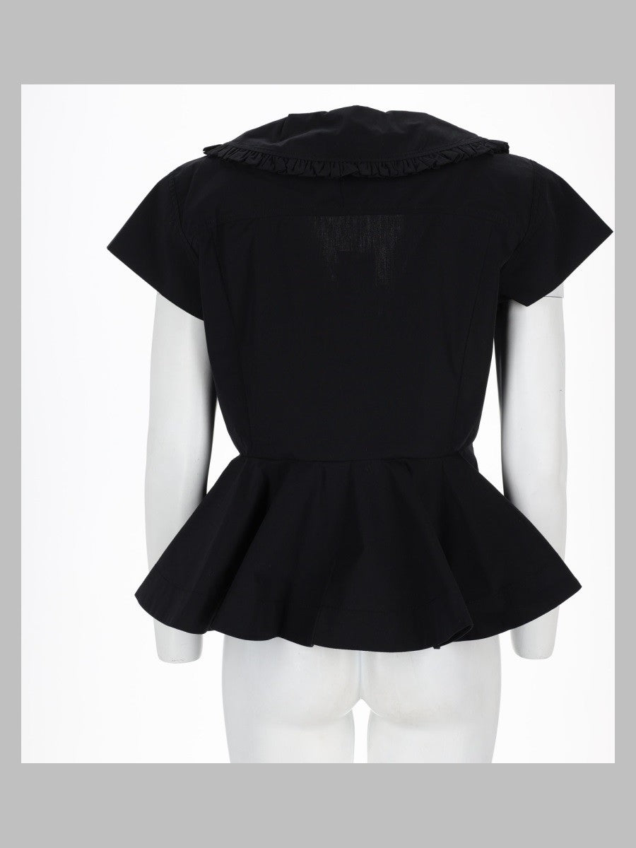 Blusa In Popeline Di Cotone 2