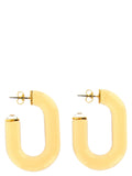 'Bo Resine' earrings with crystal detail