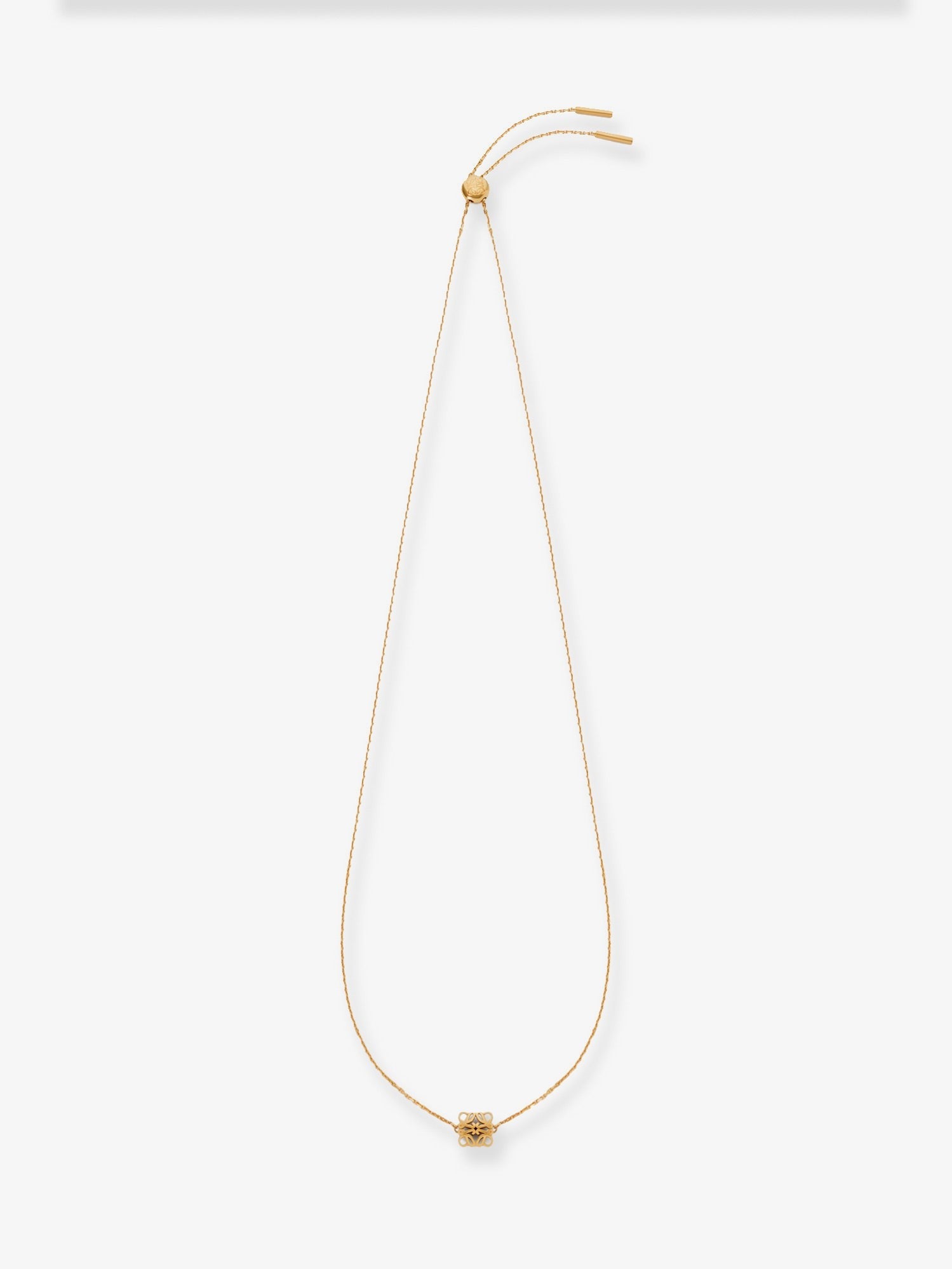 Bombè Anagram Brass Necklace