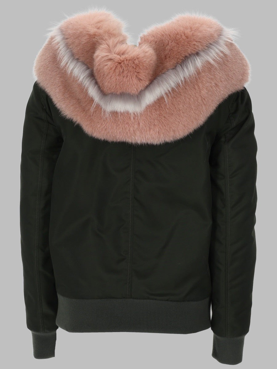 GIACCA BOMBER CON CAPPUCCIO 2