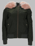GIACCA BOMBER CON CAPPUCCIO