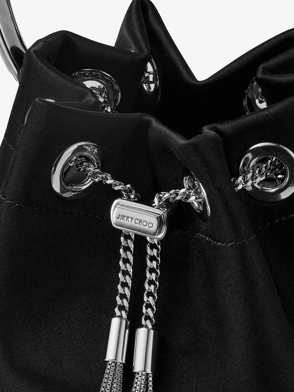 Bon Bon satin bucket bag 5