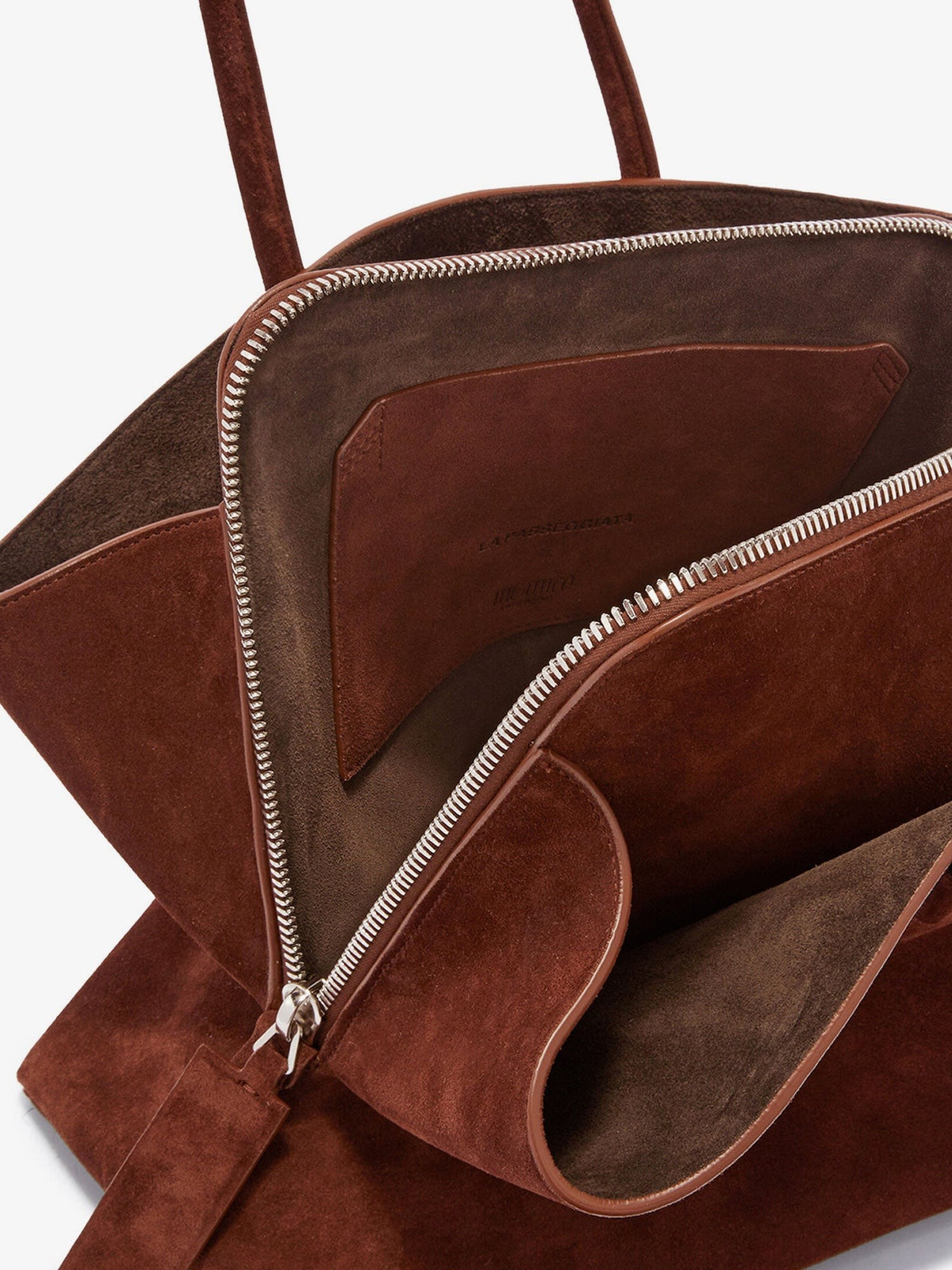 Borsa a spalla La Passeggiata in suede 5