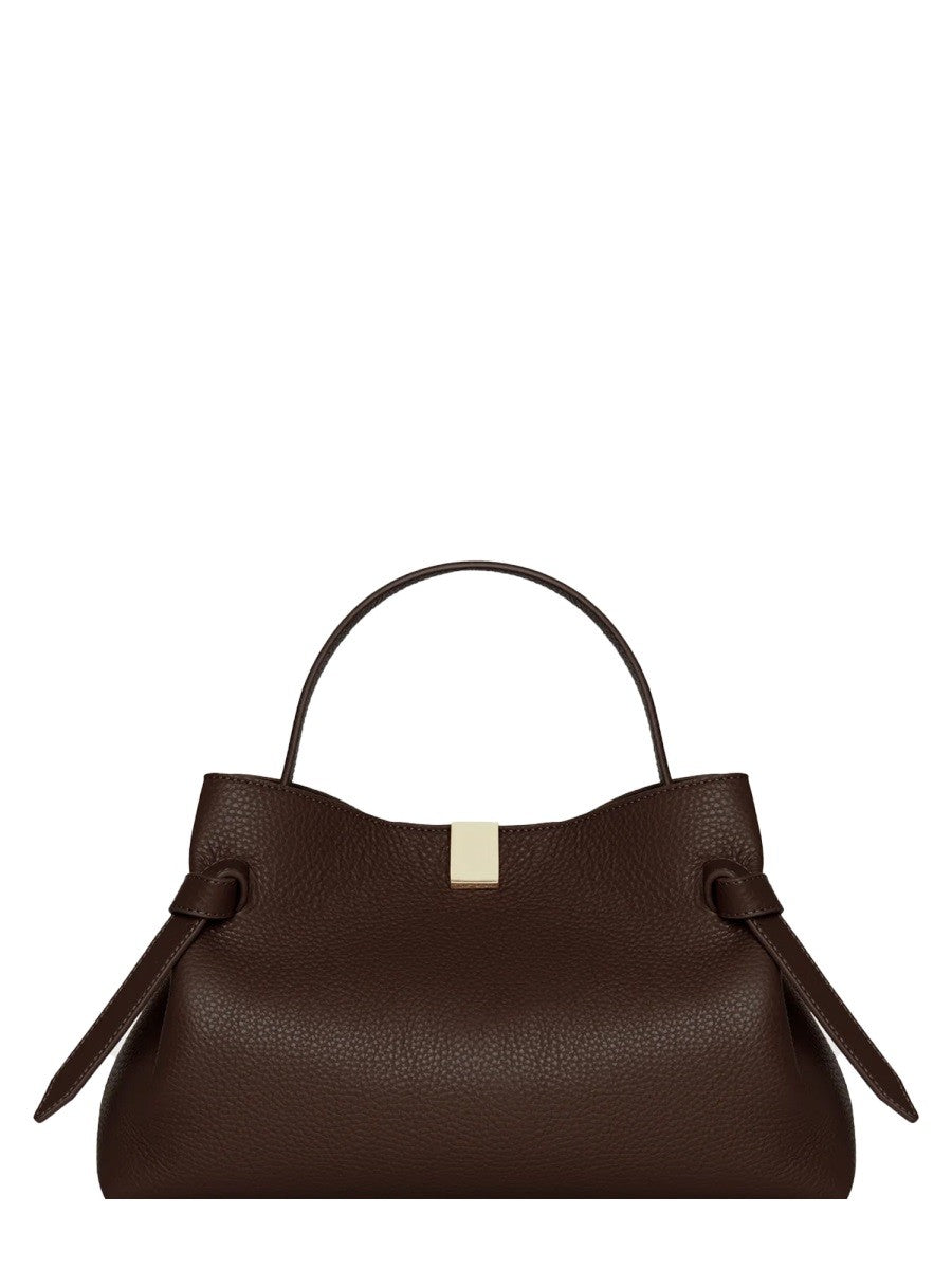 BORSA "GYOZA" IN PELLE