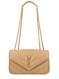 Borsa "Loulou" In Pelle Trapuntata