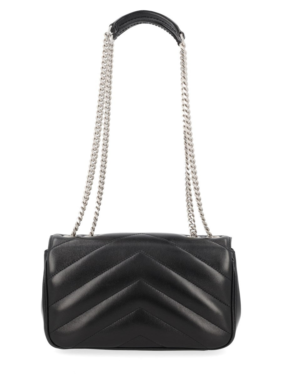 Borsa "Loulou" Small In Pelle Trapuntata 2