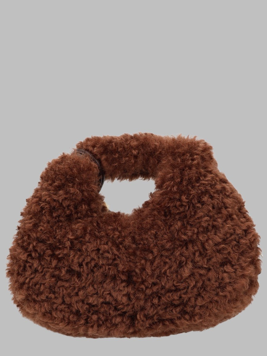 Borsa Mini Hobo in Faux Fur 2