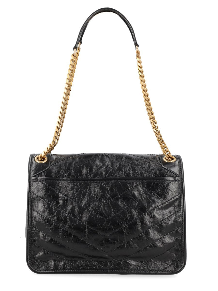 BORSA "NIKI" MEDIUM IN PELLE VINTAGE 2