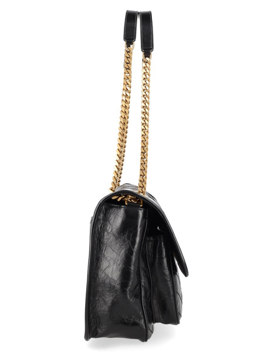 BORSA "NIKI" MEDIUM IN PELLE VINTAGE 4