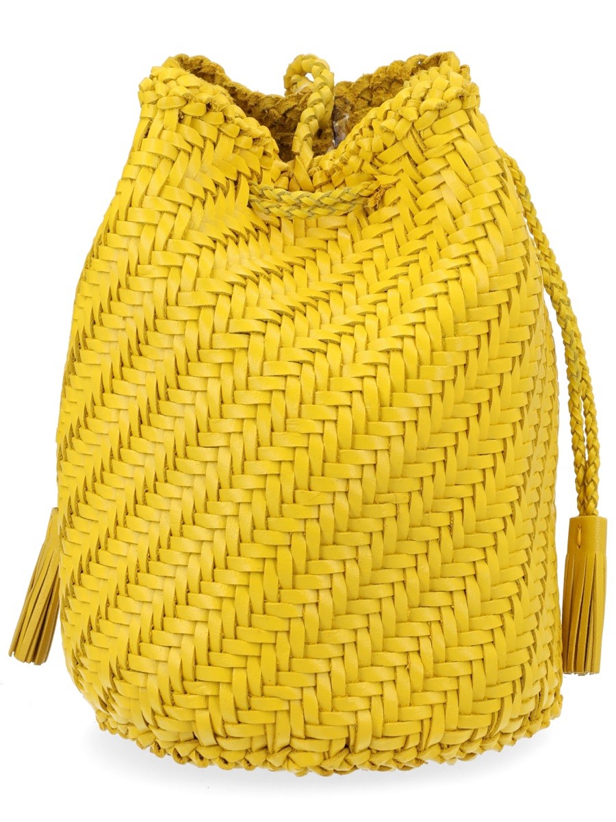 BORSA "POMPOM DOUBLE JUMP TAN" 4
