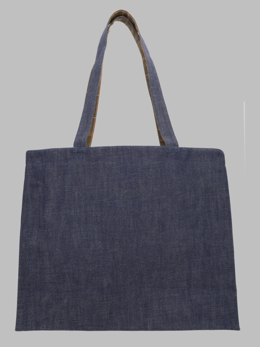 Borsa Tote in Denim di Cotone 2