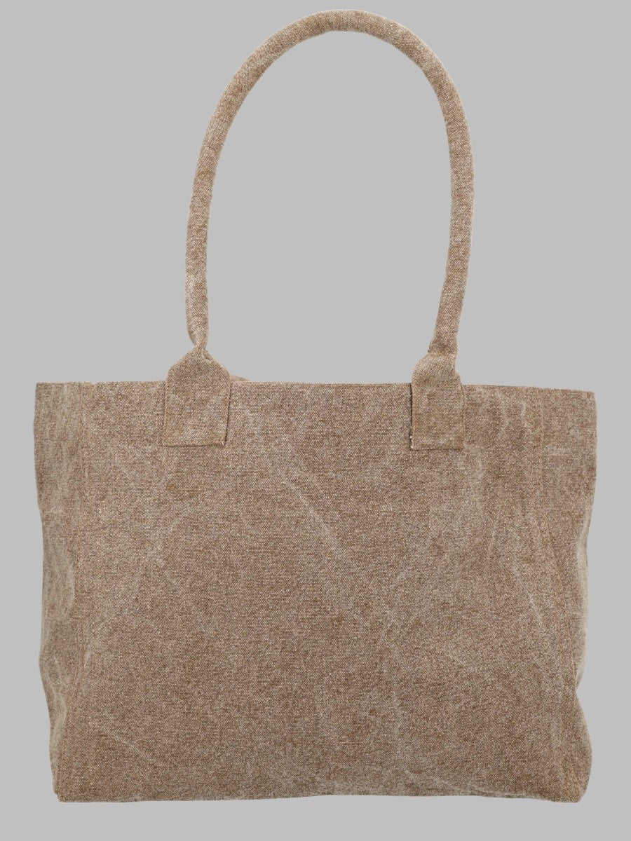 Borsa Tote "Yenky" con Zip e Logo 2