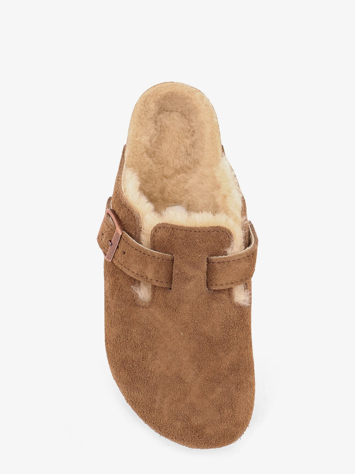 Boston VL/Shearling suede clog 5