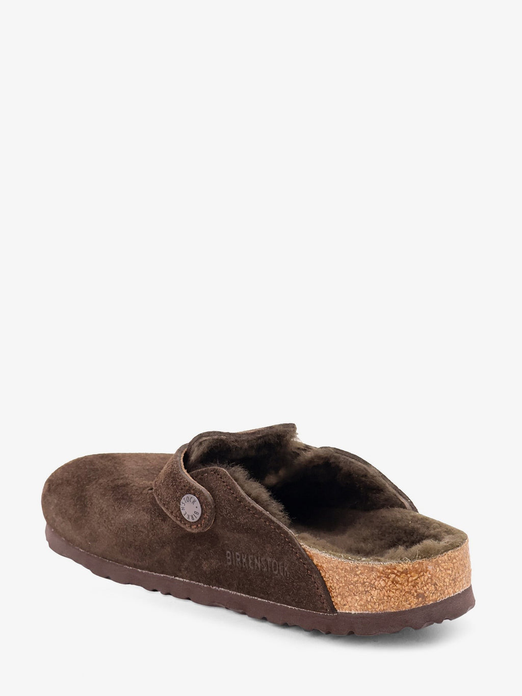 Boston VL/Shearling suede clog 3