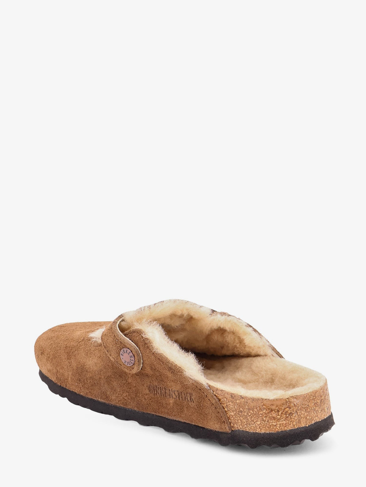 Boston VL/Shearling suede clog 3