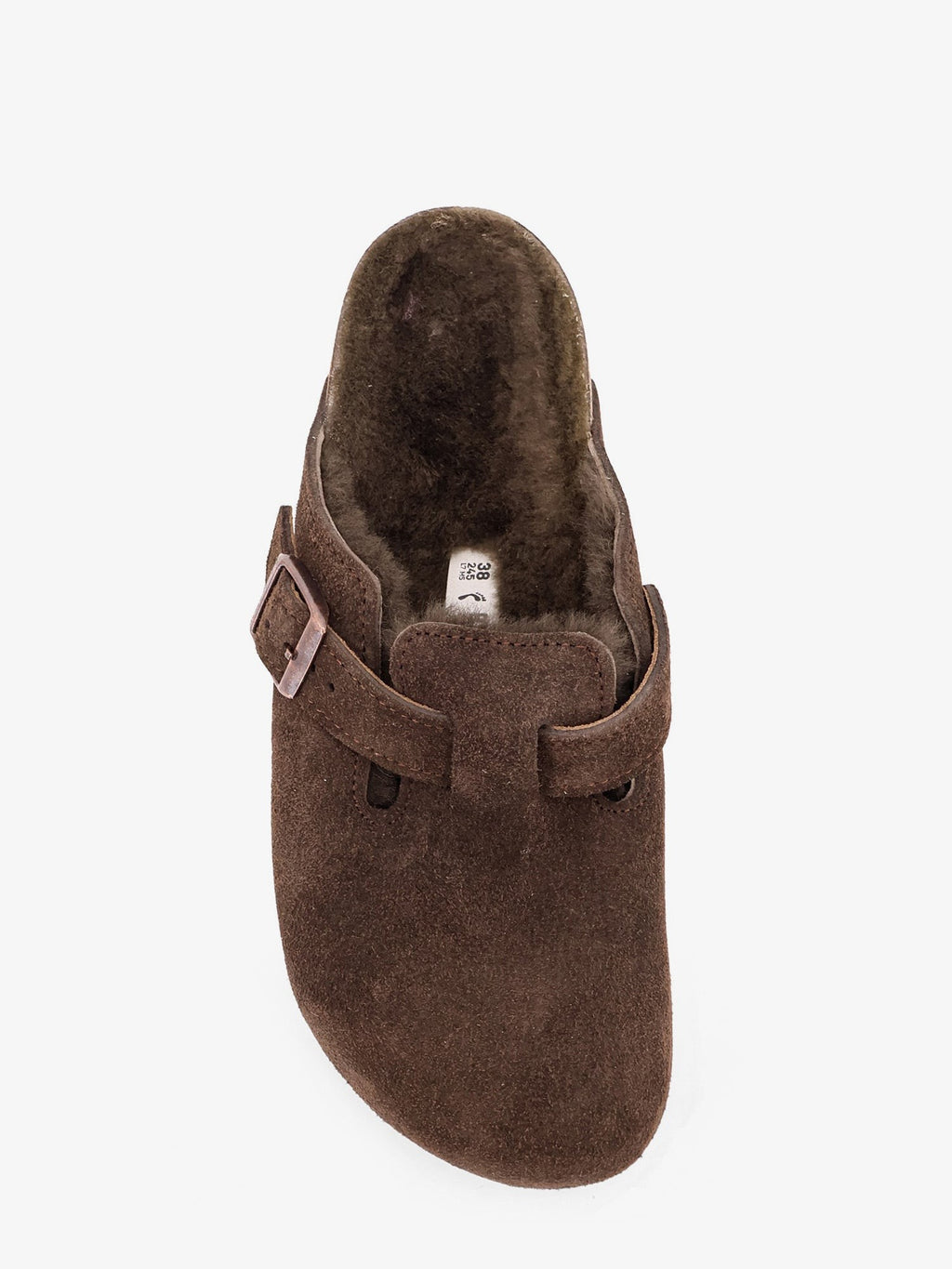 Boston VL/Shearling suede clog 5