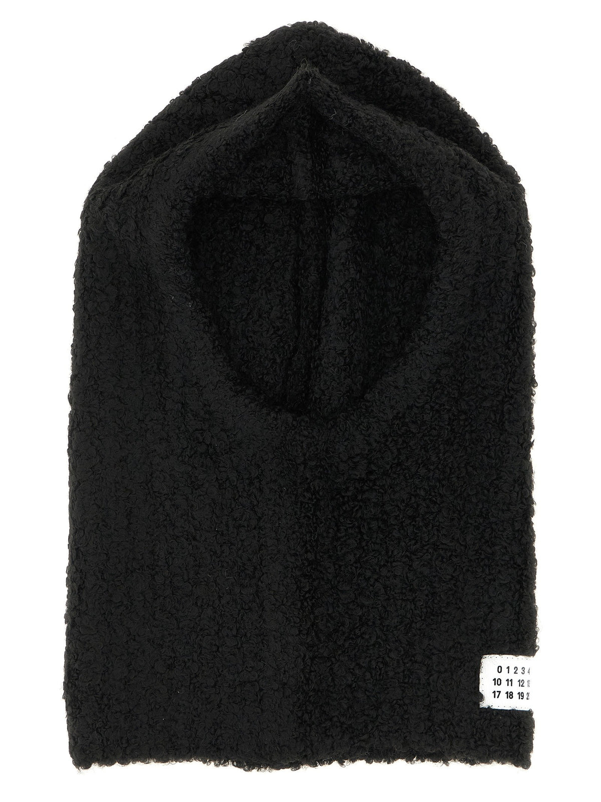 Bouclé balaclava with logo 2
