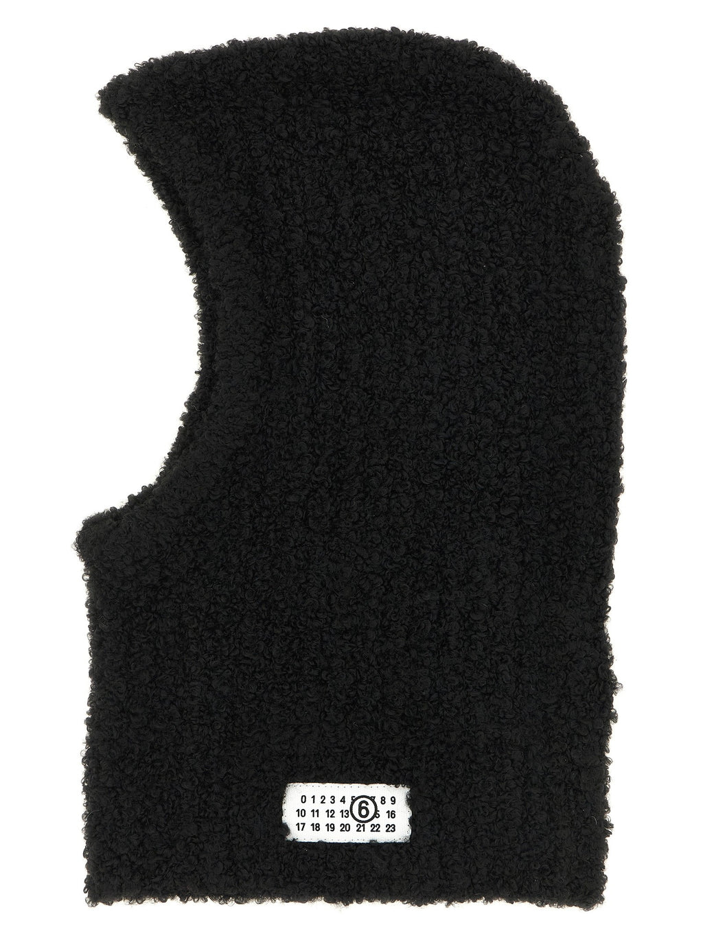 Bouclé balaclava with logo
