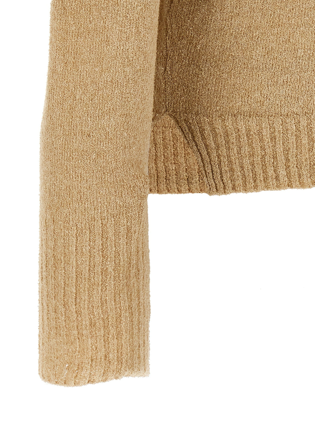 Bouclé cotton polo shirt 4