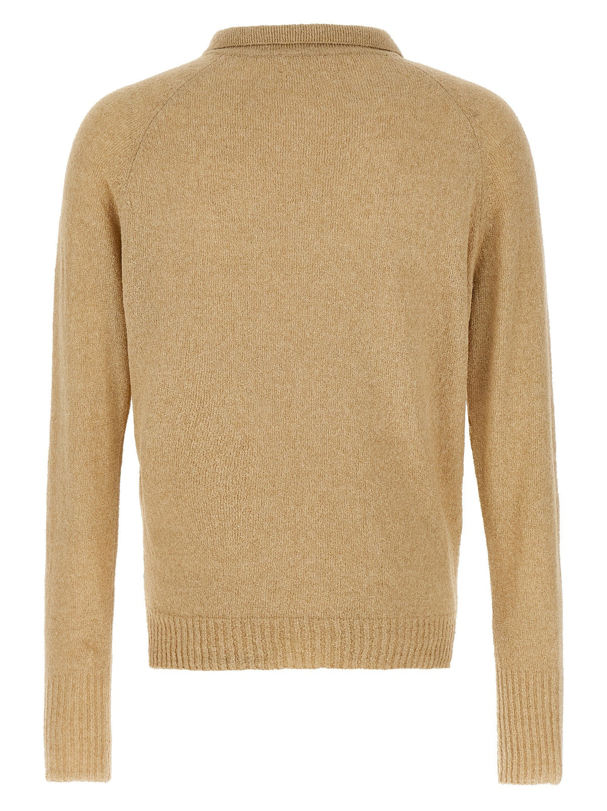 Bouclé cotton polo shirt 2