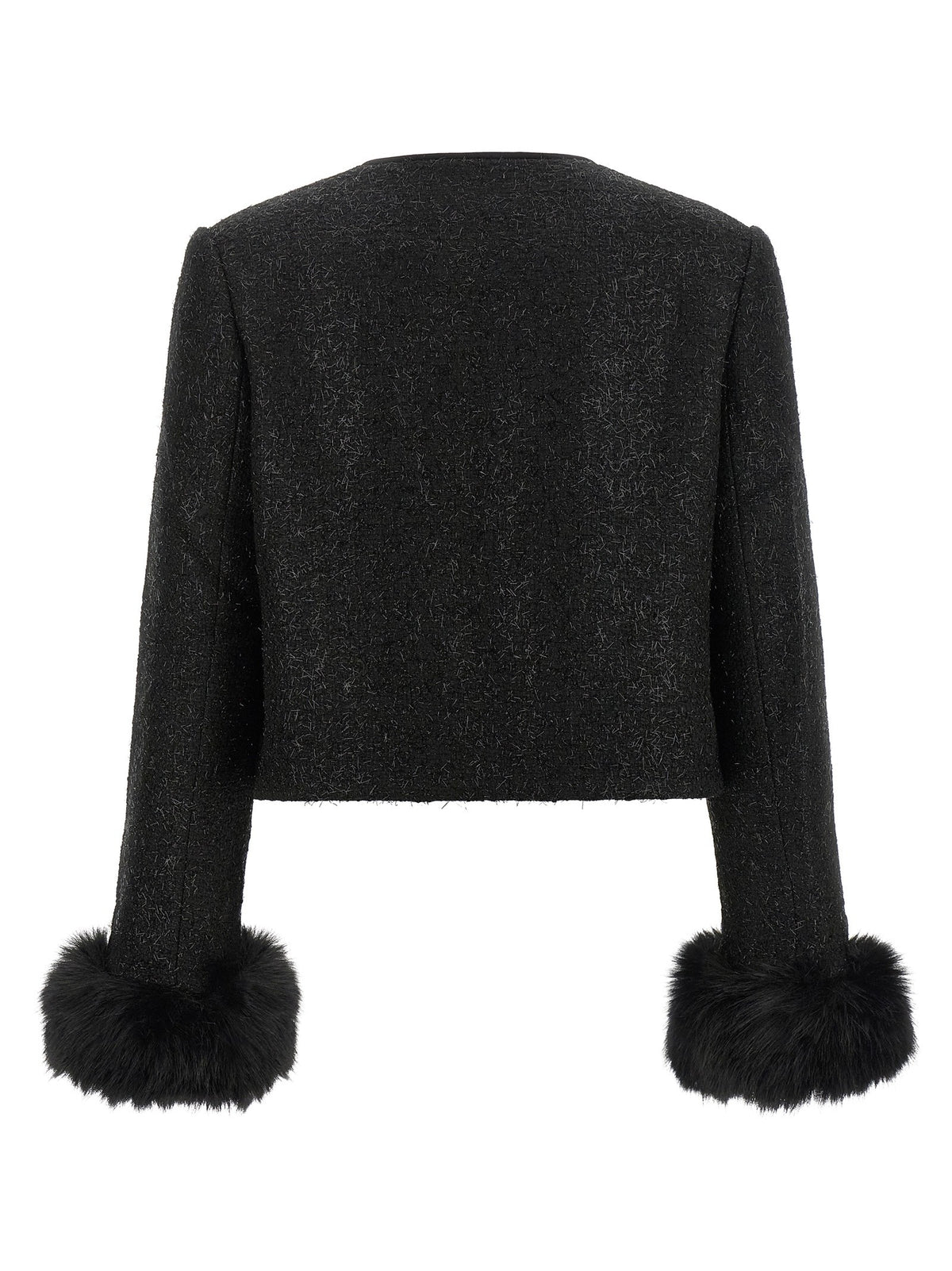Bouclé Fur Jacket 2