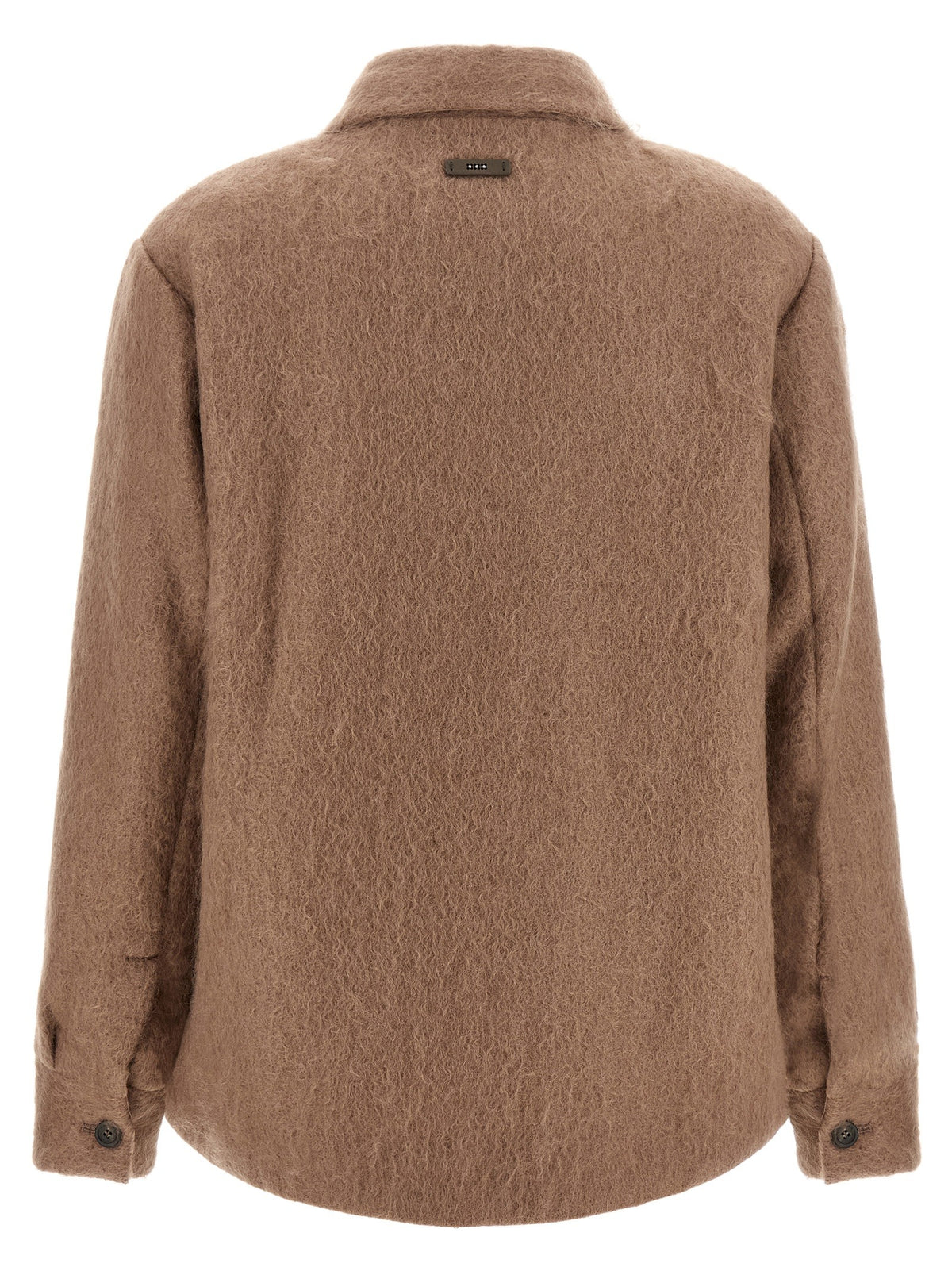 Bouclé overshirt 2