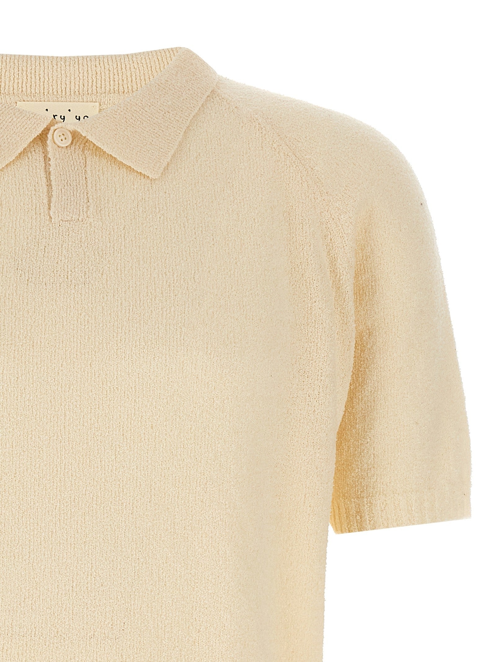 Bouclé polo shirt 3