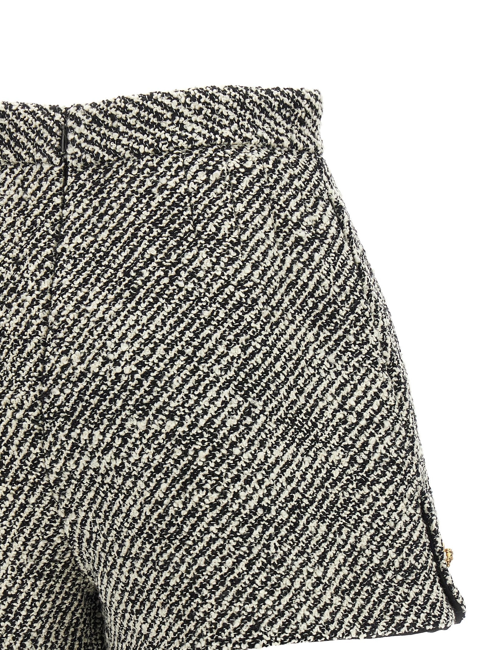 Bouclé wool shorts 4