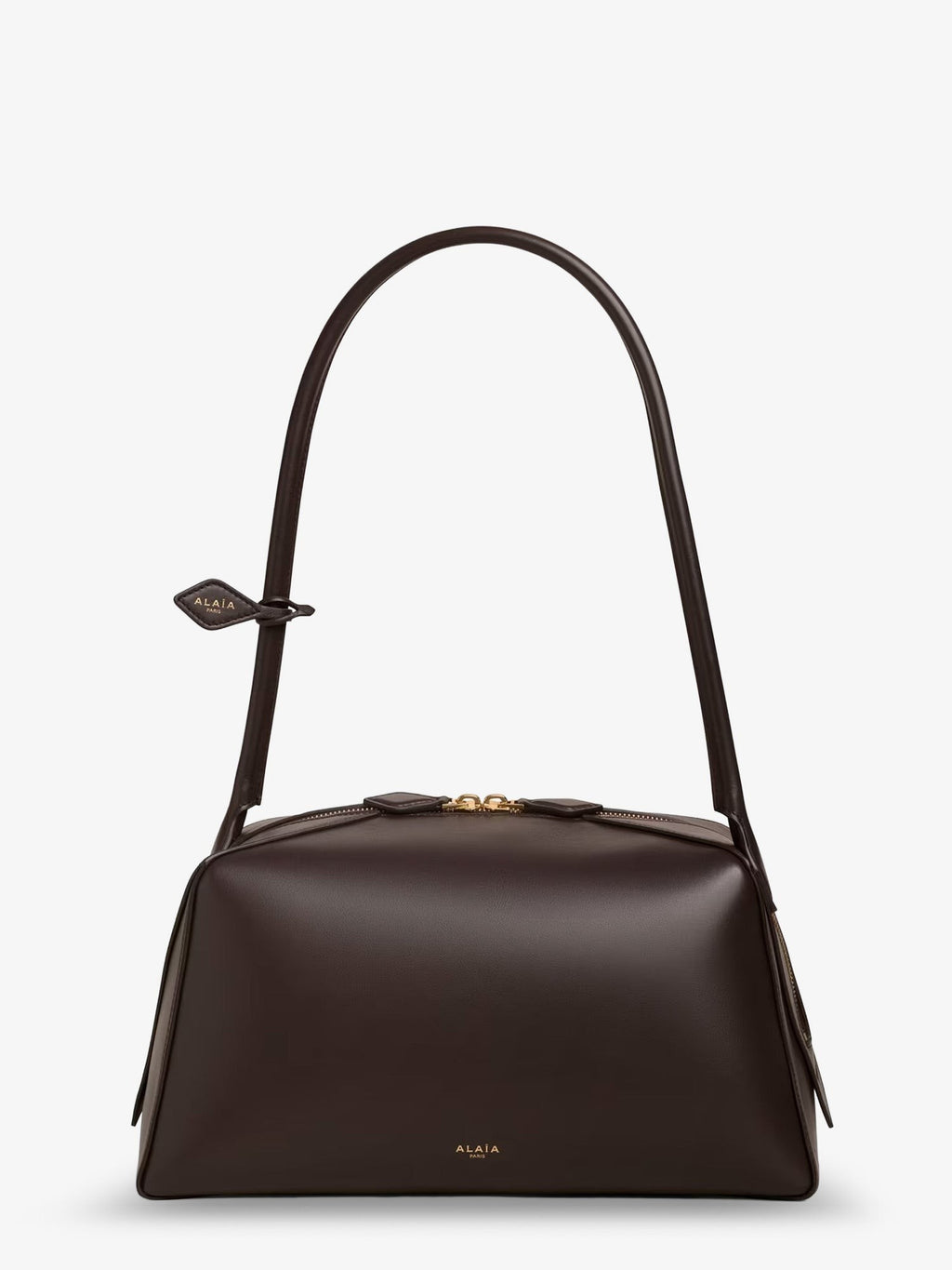 Bouledogue leather shoulder bag