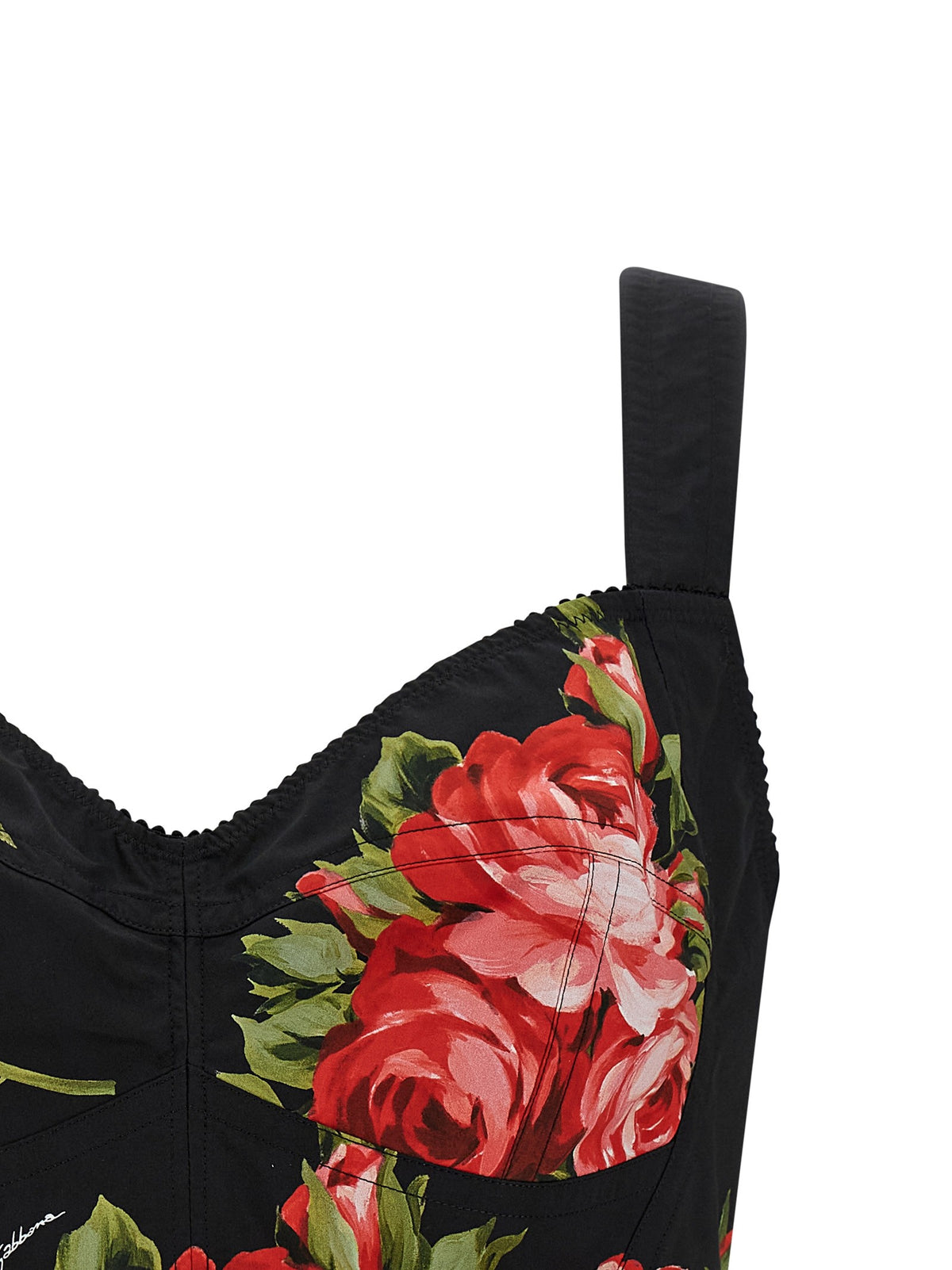 'Bouquet Rose' Bustier Top 3