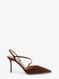 Bow Tie suede pumps