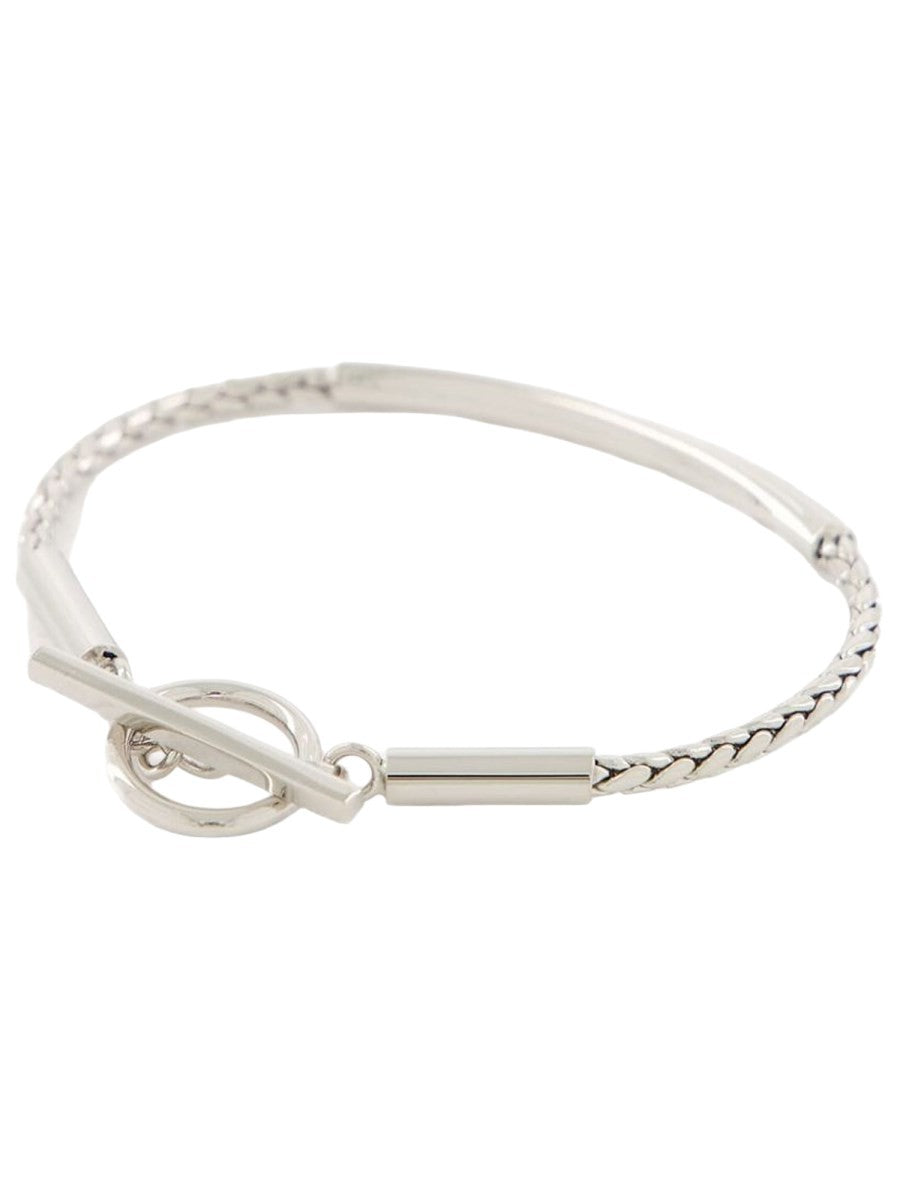 BRACCIALE CON CATENA A SPIGA E TUBO 2