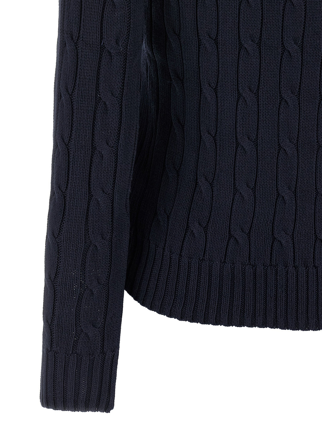 Braided cotton sweater 4