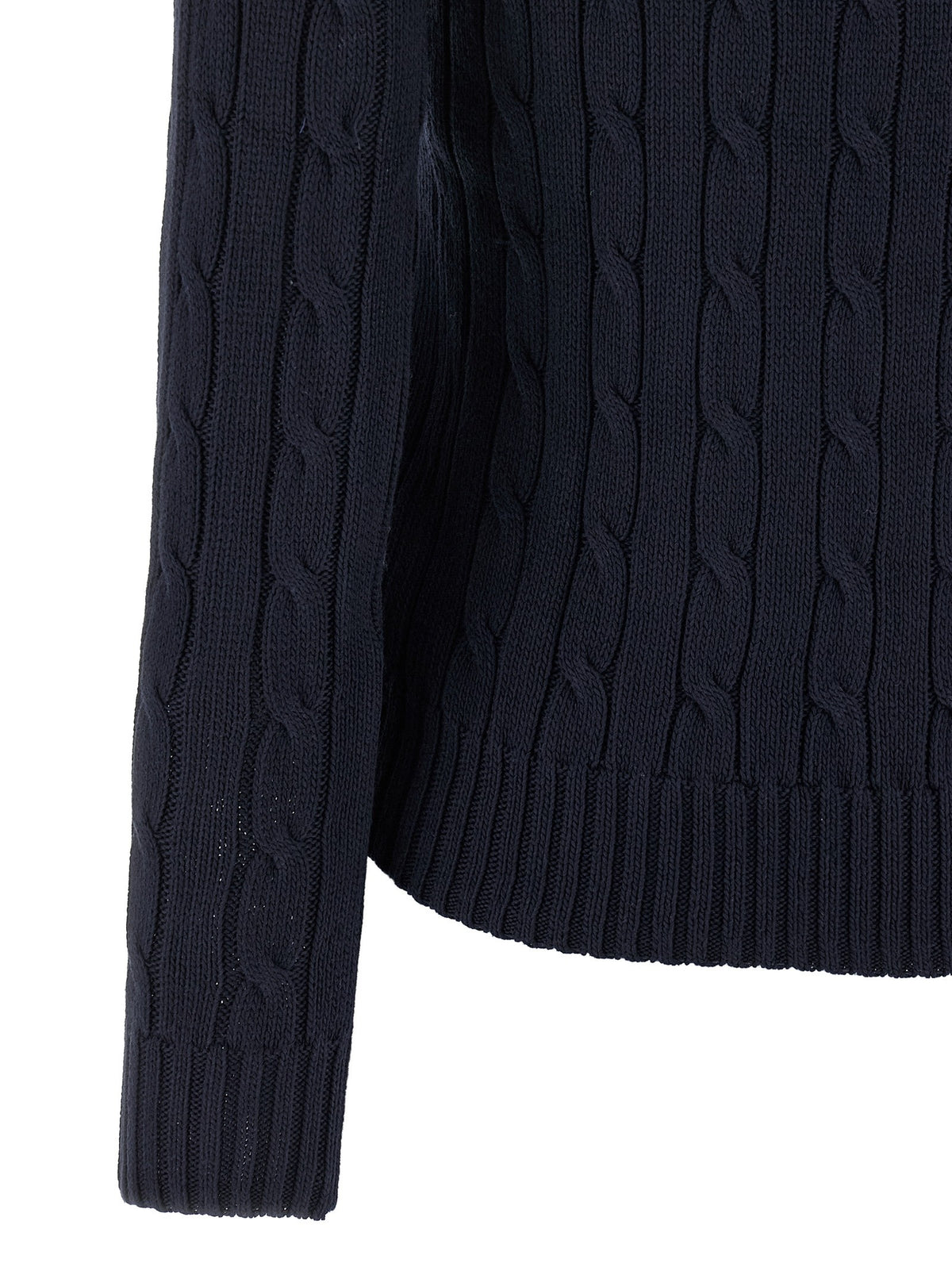 Braided cotton sweater 4