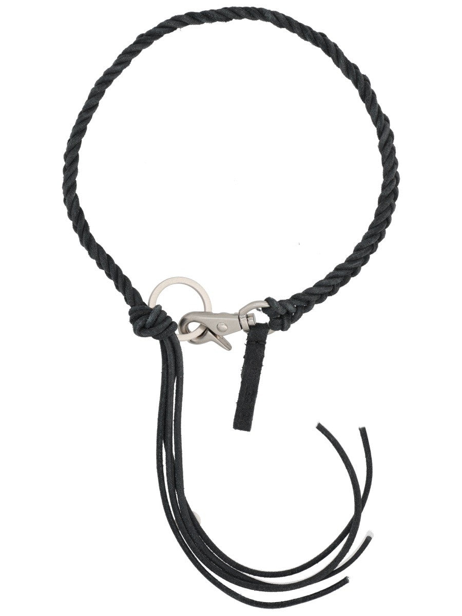 BRAIDED LADON NECKLACE