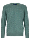 Wool and cashmere cable knit sweater
