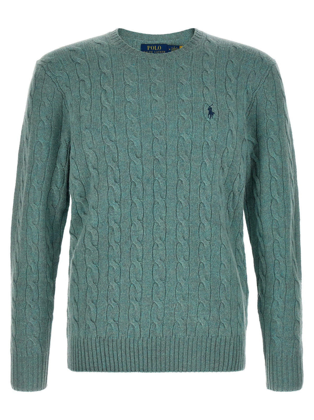 Wool and cashmere cable knit sweater