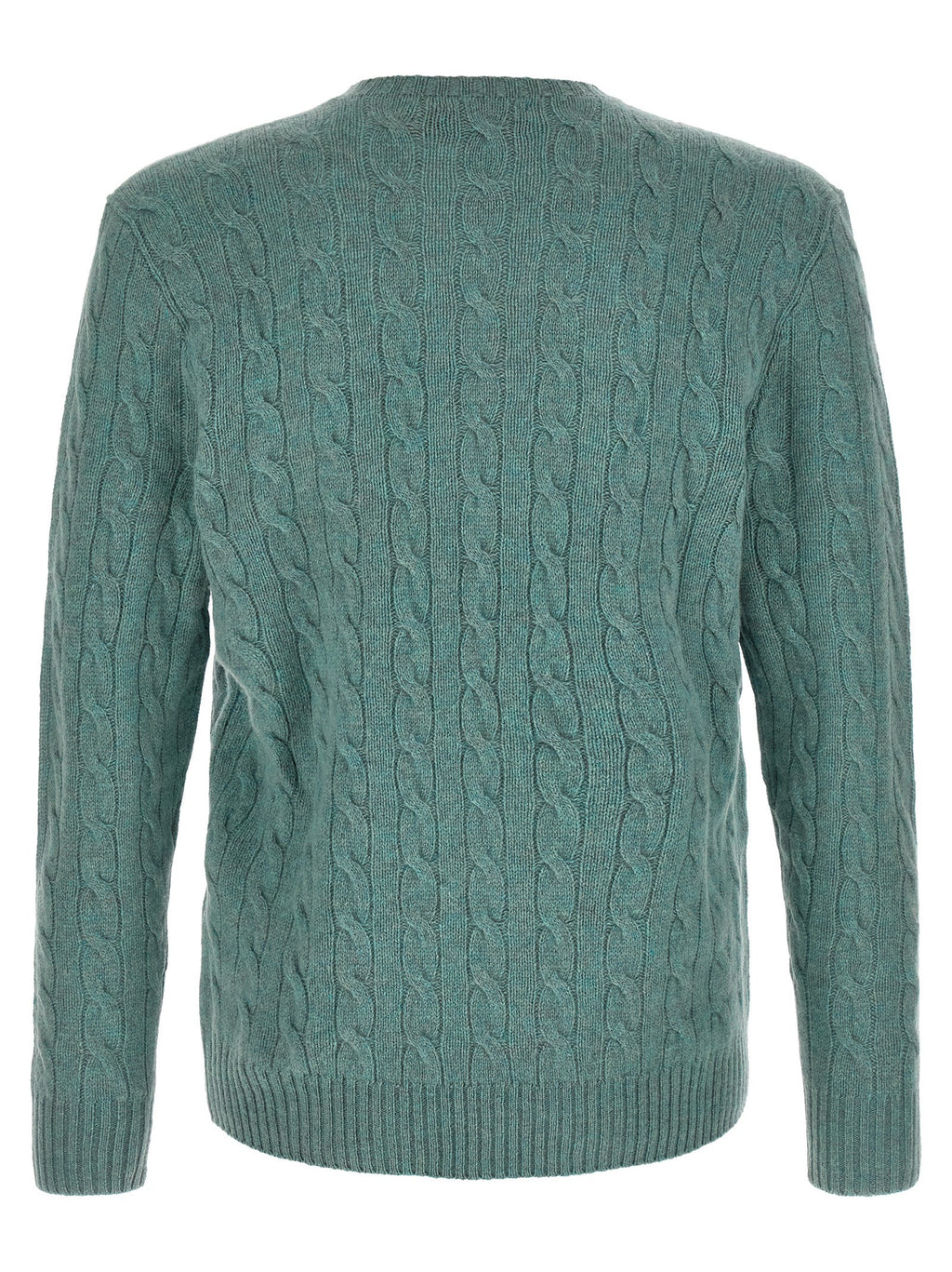 Wool and cashmere cable knit sweater 2